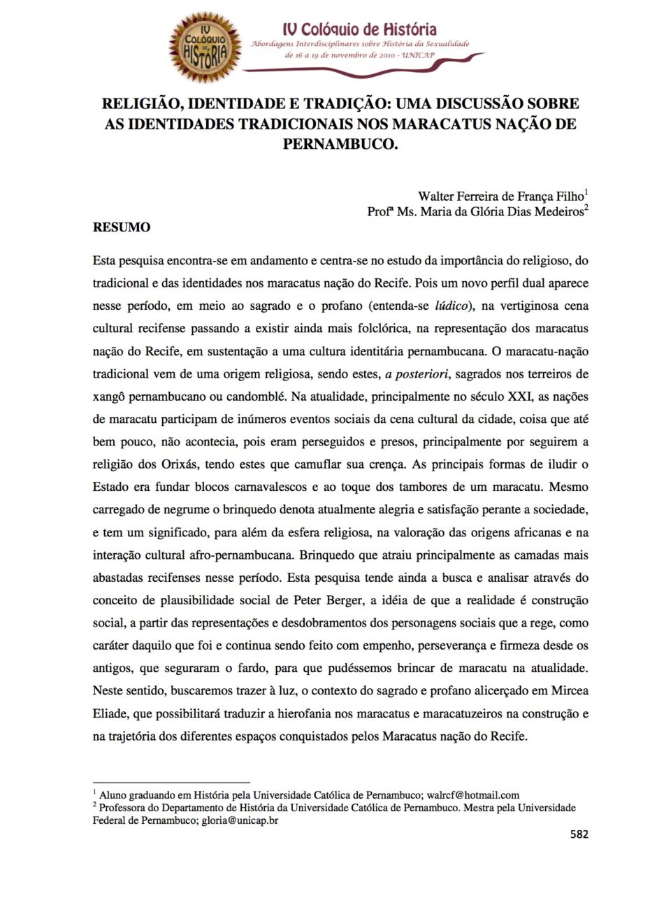 capa RELIGIAO IDENTIDADE E TRADICAO